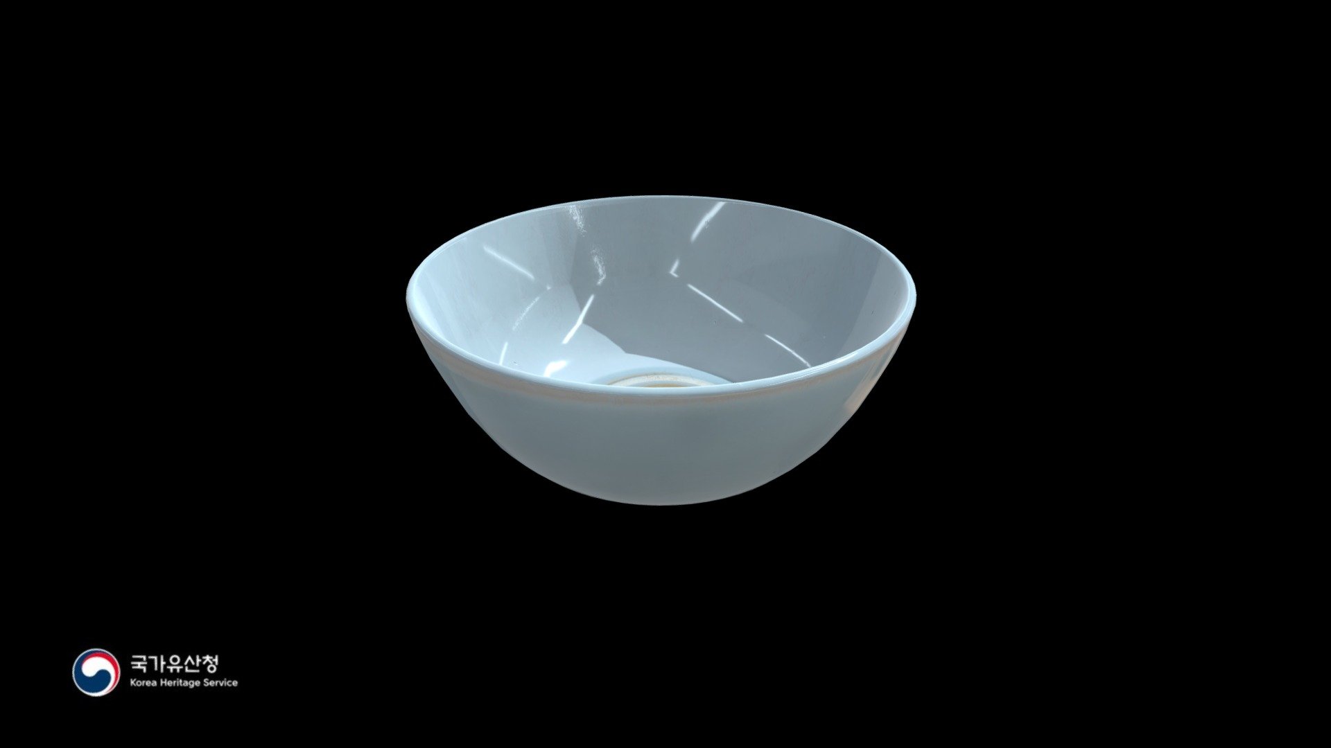 Unhyun_ White Porcelain Bowl - Download Free 3D Model By KOREA HERITAGE ...