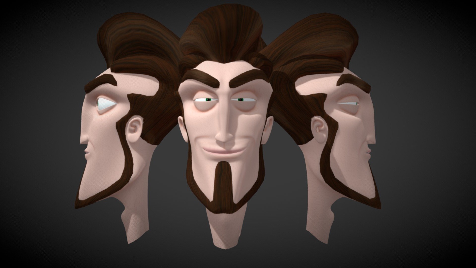 Character head - Download Free 3D model by shakiller (@shakiller