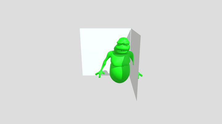 Ghost Animation 3D Model