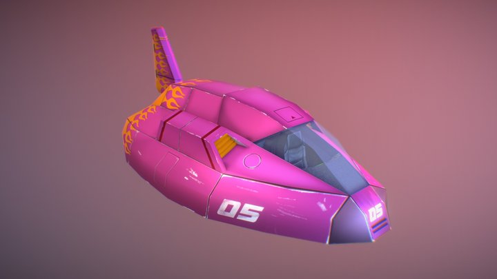 F-Zero | Fire Stingray 3D Model