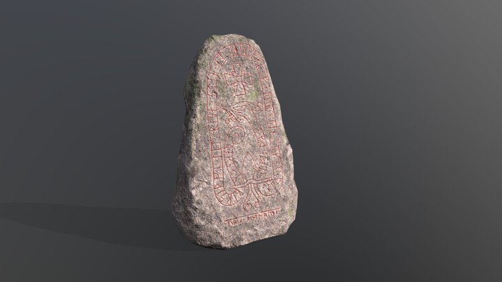 Runestone 3D Model
