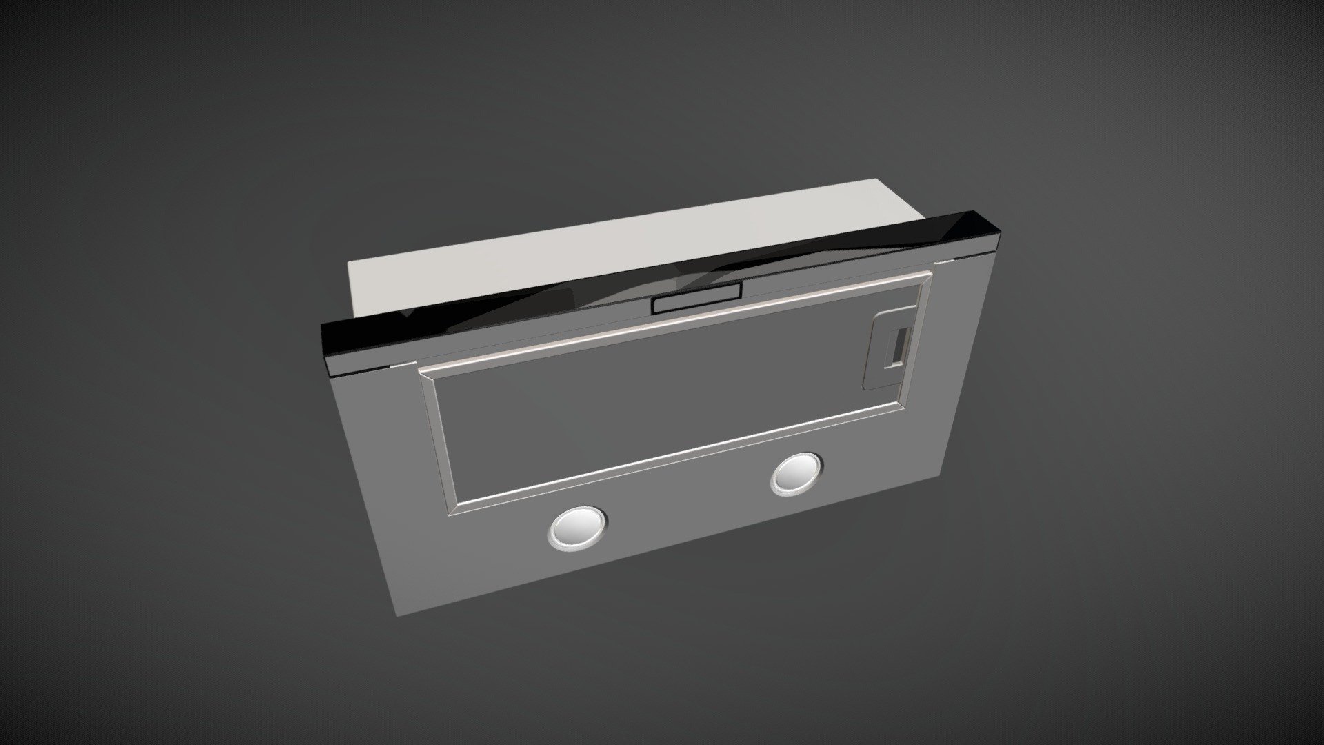 Kitchen Hood Model 3D obj