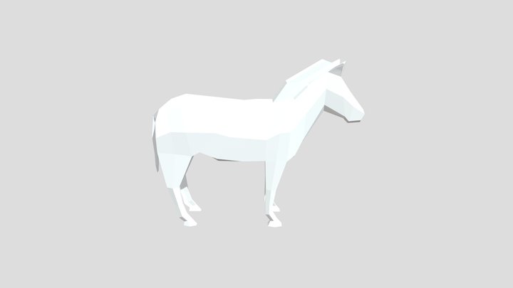 Zebra 3D Model