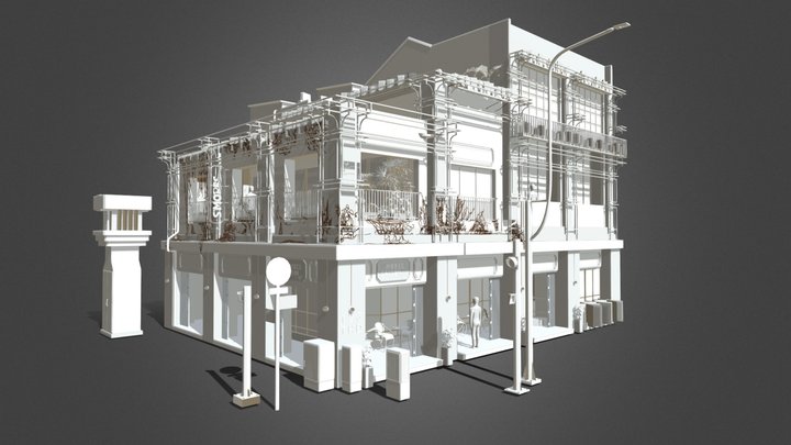 S'mores Saigon Caffè 3D Model