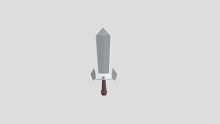 A Sword 3D Model