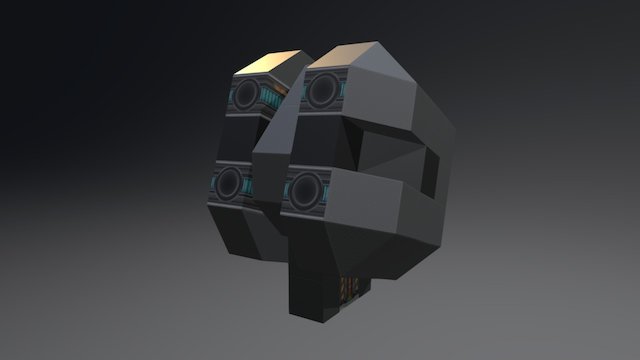 GI Turret AMS Quadlos- Plus 3D Model