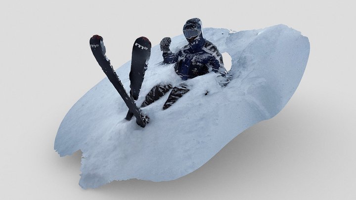 Day 356: Vincent in the snow – Free 3D Model STL