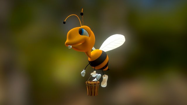 Zito, a abelha 3D Model