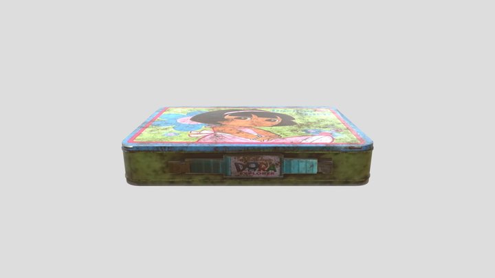 Dora Lunchbox 3D Model