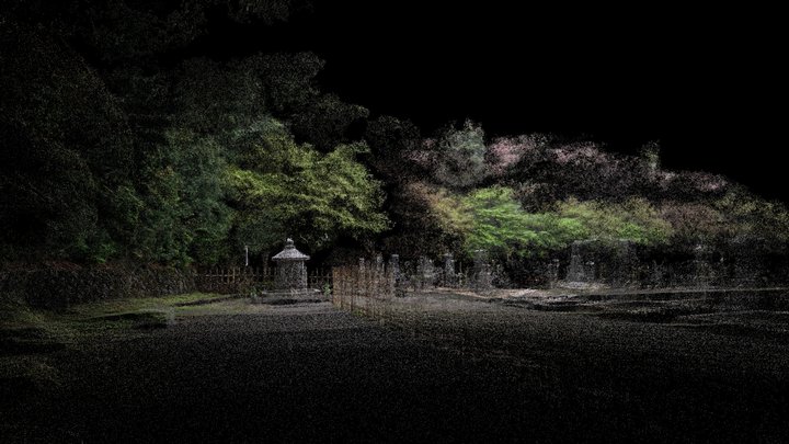 Adashino Nenbutsuji 3D Model