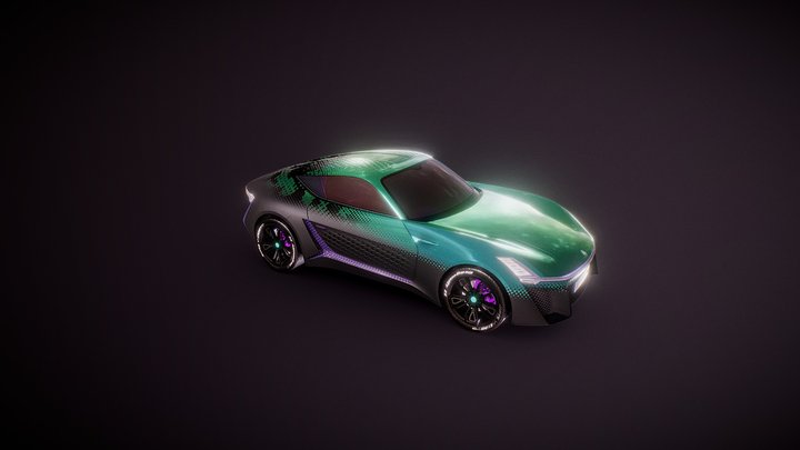 X_Taon Contest GadFly car 3D Model