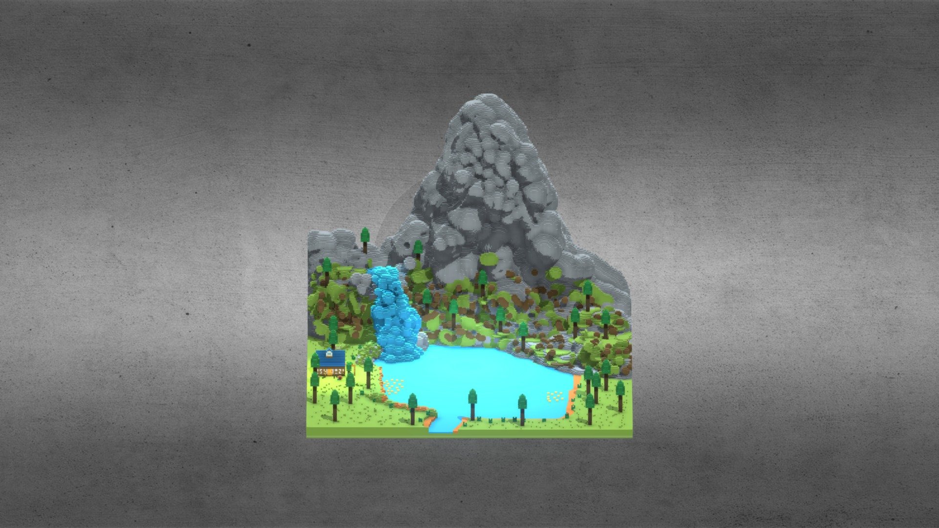 My vision of the Mirror Lake