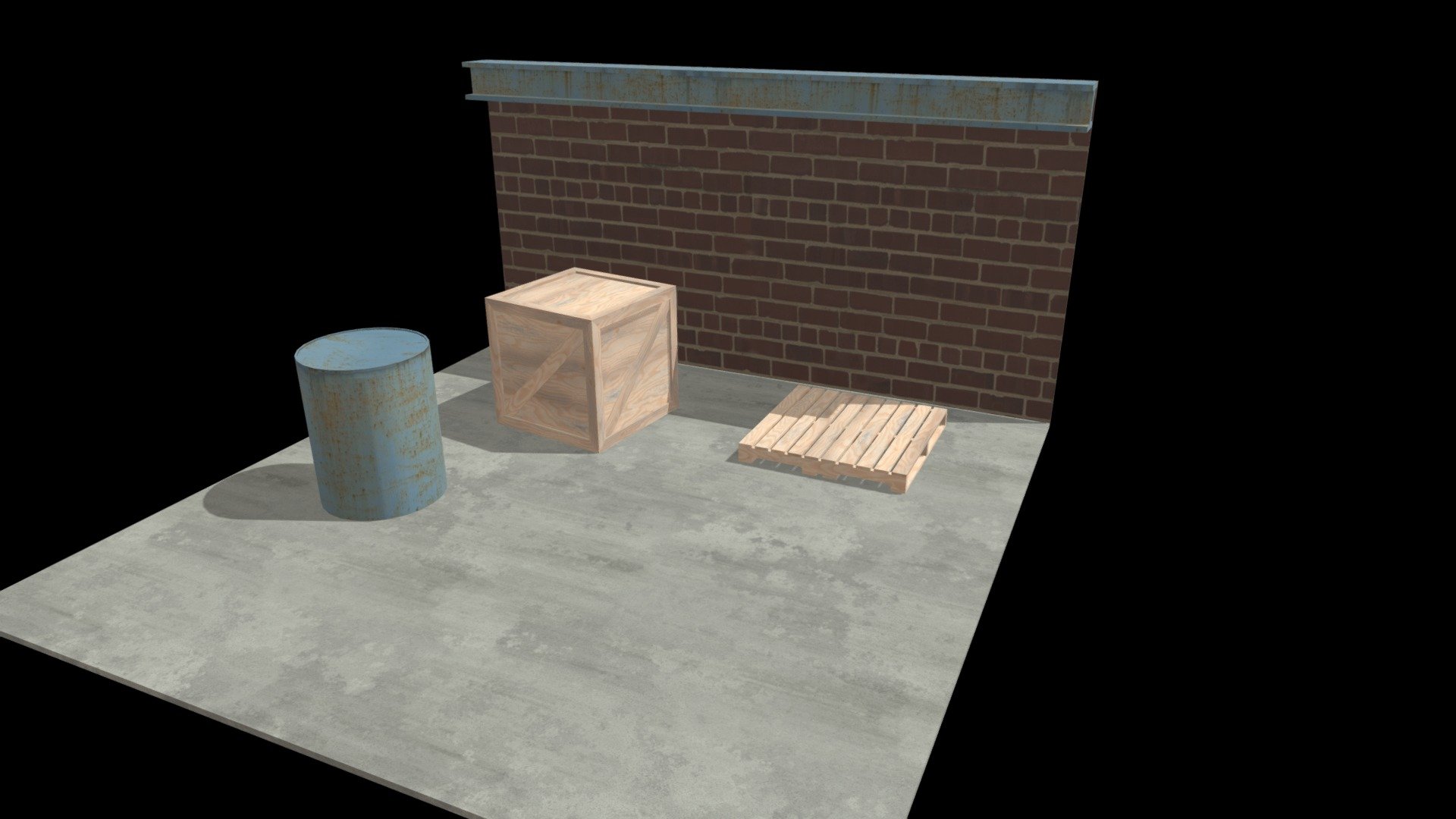 Tileable Textures Example - 3D model by Amber Johnson (@amberjohnson ...