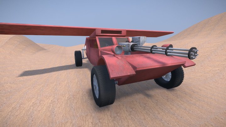 Barão Vermelho - Mad Max 3D Model