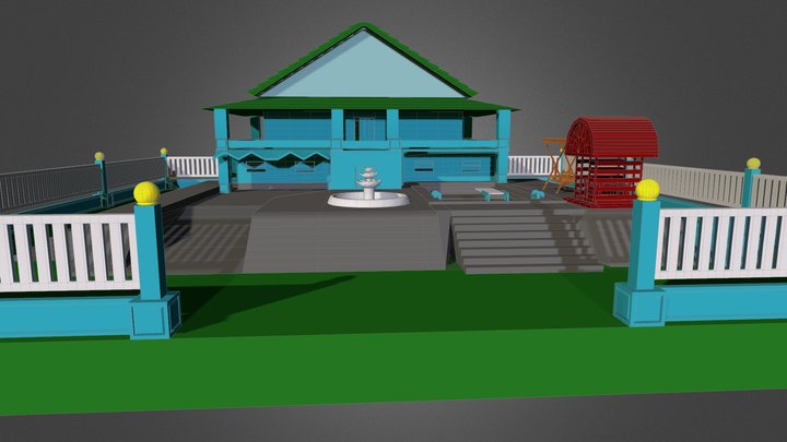 1st House 3D Model