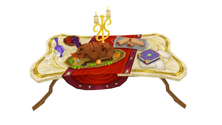 Great Feast 3D Model