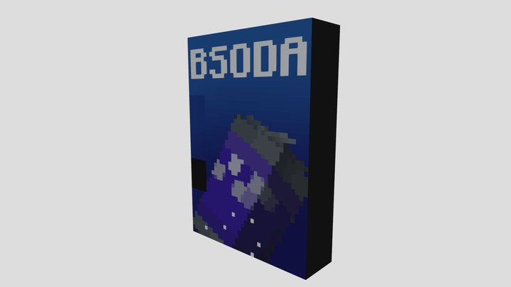 Minecraft Soda machine 3D Model