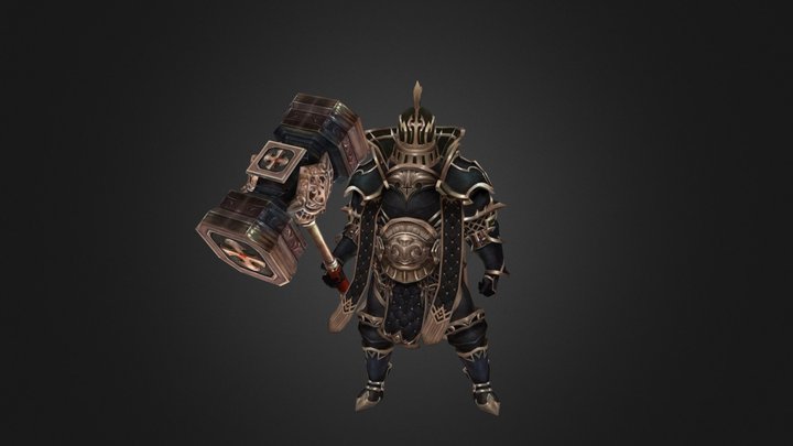 Hero Claus 3D Model