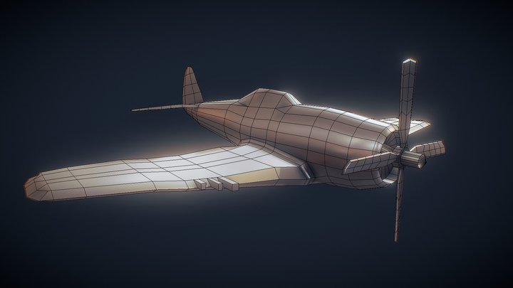 Luke Pham - WW2 Plane 3D Model