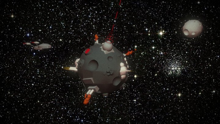 Visiting The Industrial Planet Arcturus IV. 3D Model