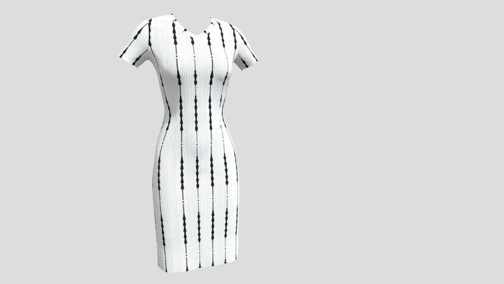 Basic dress modeling. 3D Model