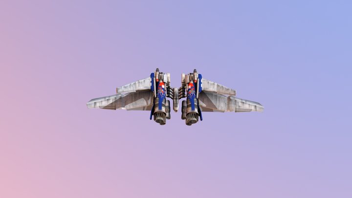 Transformers - Optimus Prime's Jetpack 3D Model