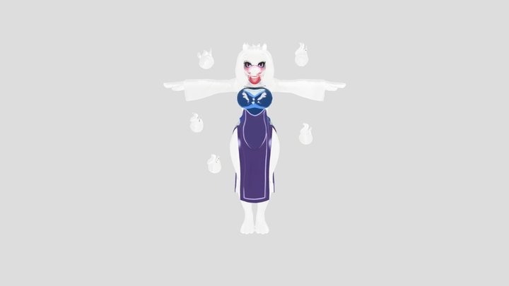 Toriel 3D Model