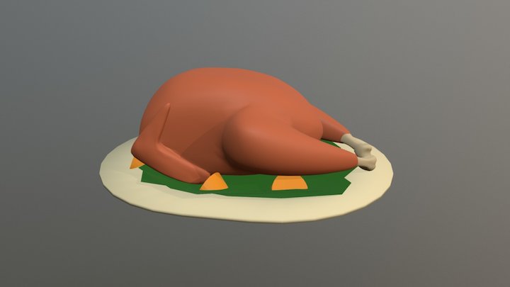 Turkey 3D Model