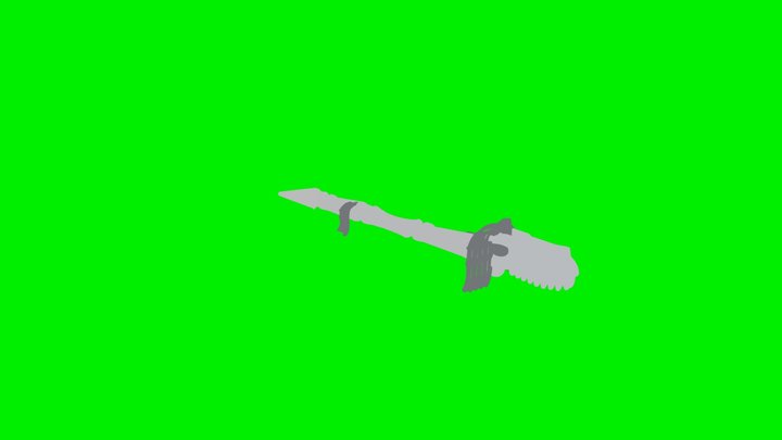 Long Horse 3D Model