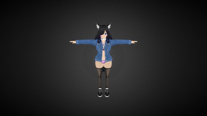 Catgirl – Modelo 3D gratuito STL