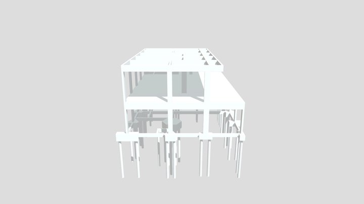 Residência Adilson Tavares- Área de Lazer 3D Model