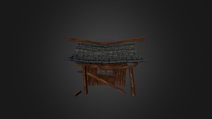 Environment Clutter - Ruined Temple 3D Model