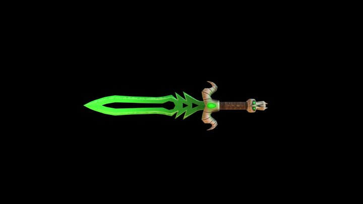 Poison Sword 3D Model