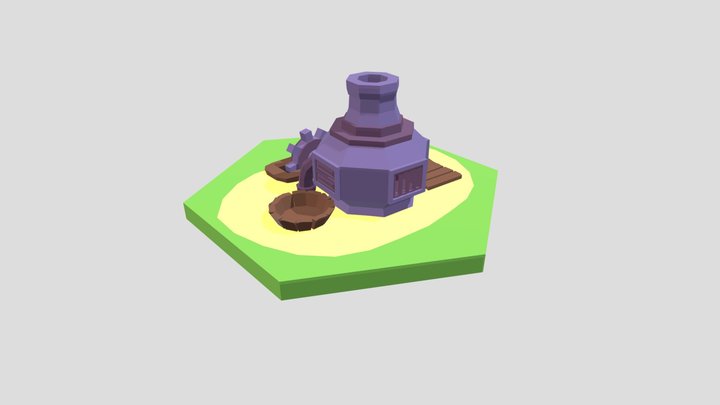 Smelter 3D Model