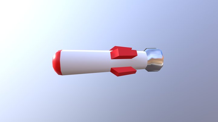 Missile Medium 3D Model
