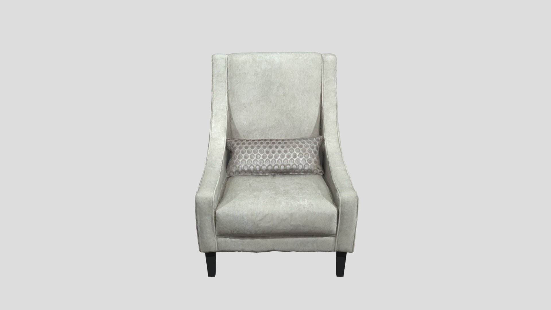 Melody Accent Chair — Sketchfab embed 3D viewer