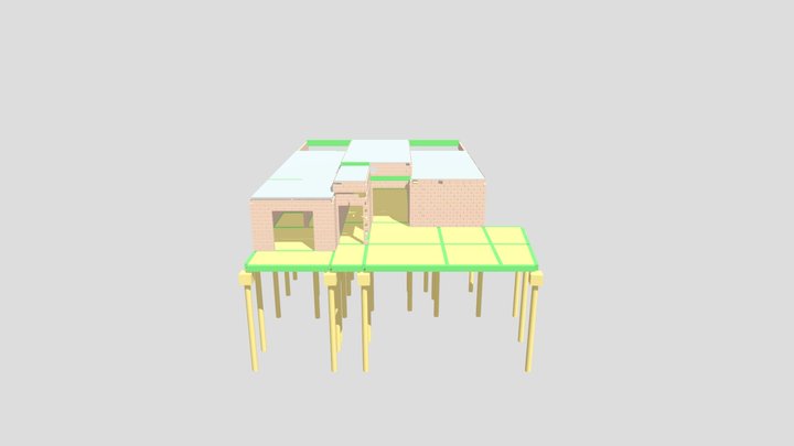 3D estrutural 3D Model
