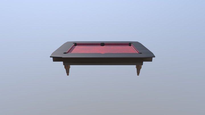 Mesa de pool 3D Model