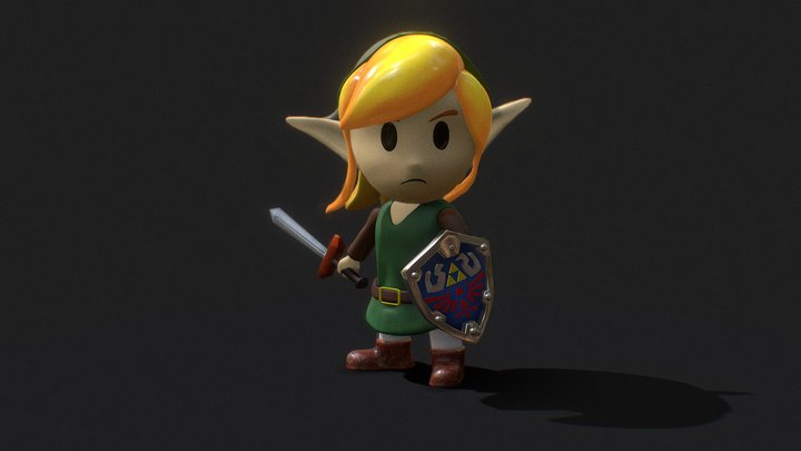 Zelda - Link's Awakening 3D Model