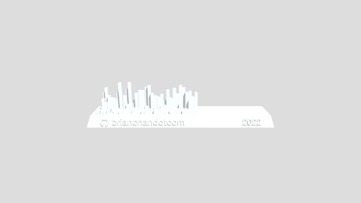 Brianchandotcom-2022 3D Model