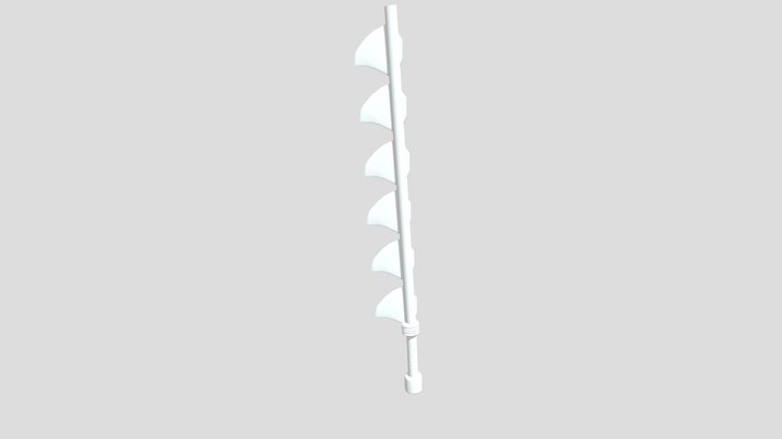 ROBLOX Blox Fruits Shark Saw / Kiribachi 3D Model