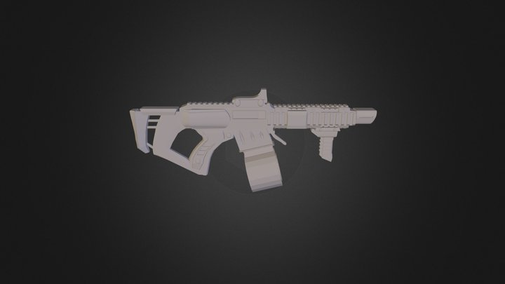 IF-Riot Shotgun 3D Model