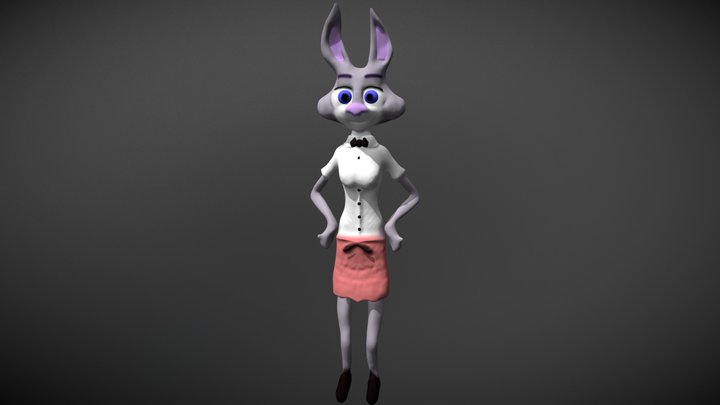 Judy Hopps (Zootopia, 2016) 3D Model