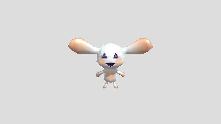 Bunni (Blender Rig + Animation practice) 3D Model