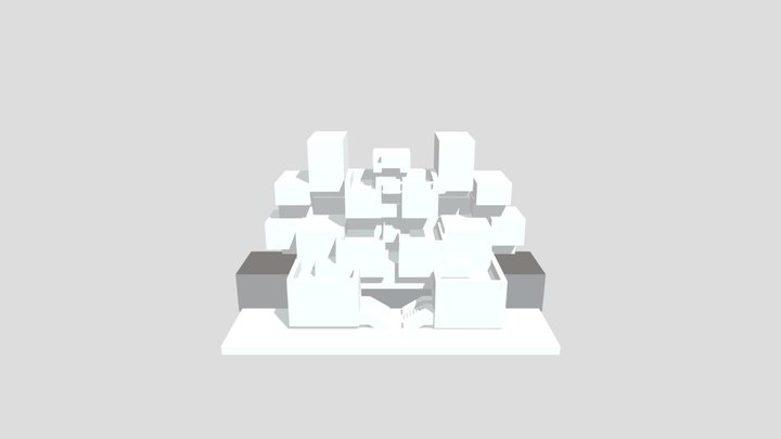 Habitat 67 3D Model 3D Model