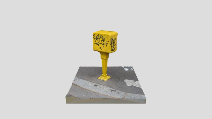 Mailbox Paris - Second Edition 3D Model