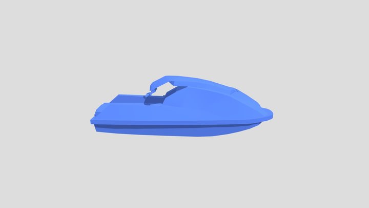 Stand-up Jet Ski 3D Model