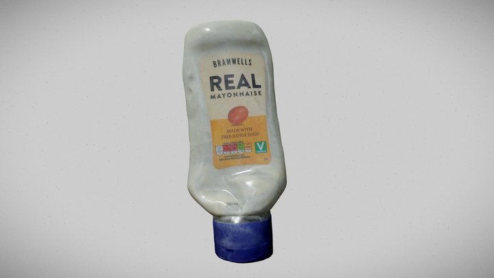 mayonnaise 3D Model
