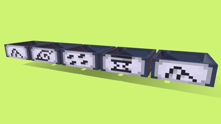 Naruto  Headbands 3D Model