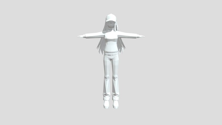 Anime PSX girl without tex